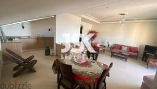 L15309-Furnished Roof With Beautiful View for Rent In Mazraat Yachouh