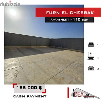 Furnished Apartment for sale in Furn El Chebbak 110 sqm ref#jpt22141