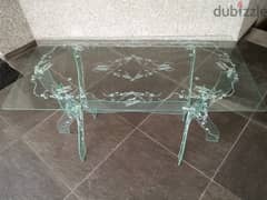 تصفية عامة طاولة زجاج مستطيلة الشكل