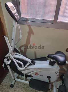 بسكلات مع صحن للخصر gym bike