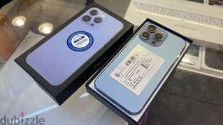 Used open box iphone 13 pro 256gb Sierra Blue Battery health 87%
