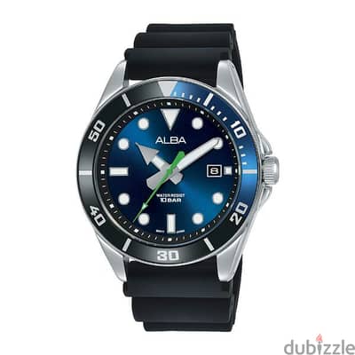 ALBA diver 100m made by seiko