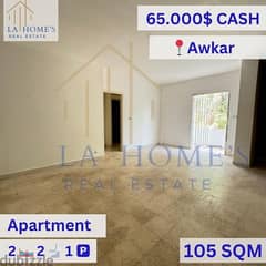 apartment for sale in awkar شقة للبيع في عوكر