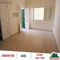 400$!! Apartment for rent located in Gemayze