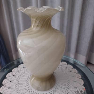 Opaline Light Green Vase