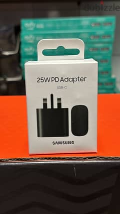 Samsung 25w pd adapter usb-c 3 pin black