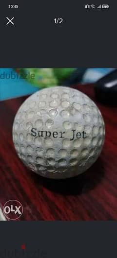 Vintage golf ball