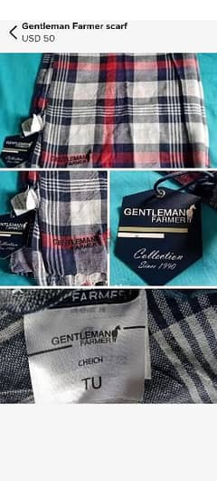 Gentleman farmer scarf