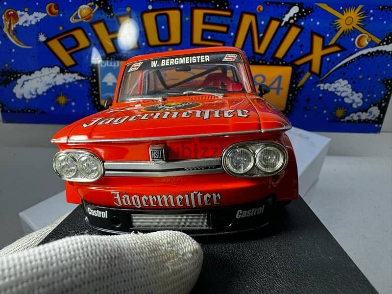 1/18 diecast - NSU - TTS CUP N 71 RACING 1966 Jägermeister 9