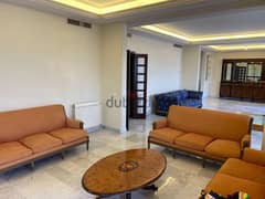 L10482-Spacious Apartment For Rent With Open View in Badaro