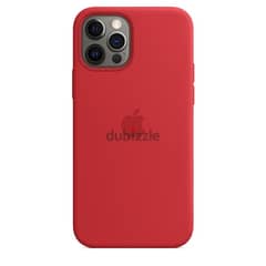 Phone 12 | 12 Pro Silicone Case with MagSafe - (PRODUCT)RED