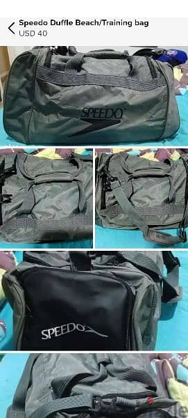 Speedo duffle bag