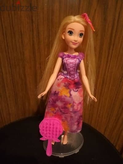 Princess RAPUNZEL ROYAL SHIMMER Disney Great Hasbro doll 2018+Brush=18