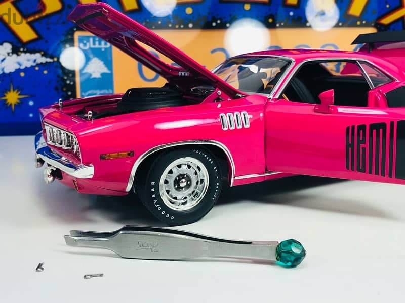 1/18 diecast Plymouth HEMI CUDA 1971 By Limited Edition Highway 61 5