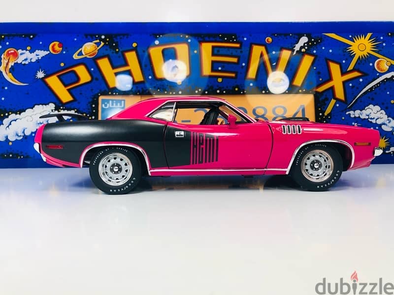 1/18 diecast Plymouth HEMI CUDA 1971 By Limited Edition Highway 61 12