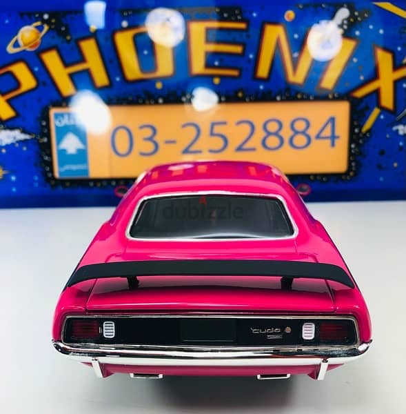 1/18 diecast Plymouth HEMI CUDA 1971 By Limited Edition Highway 61 14