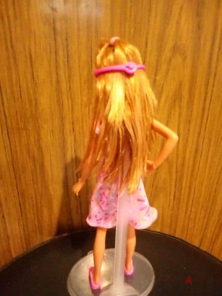 STACIE Barbie Smaller Sister Mattel as new doll unflex legs+Eyes Mask 3