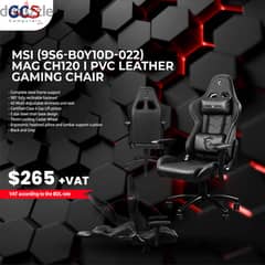MSI (9S6-B0Y10D-022) MAG CH120 I PVC Leather Gaming Chair