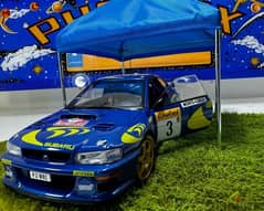 1/18 diecast Autoart Subaru Impreza WRC #3 Monte Carlo 1997