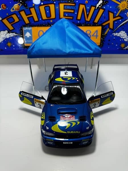 1/18 diecast Autoart Subaru Impreza WRC #3 Monte Carlo 1997 15