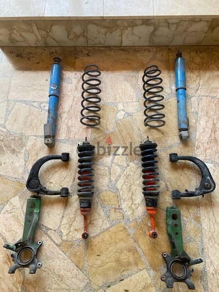 FJ cruiser 3 inches suspension lift kit 2