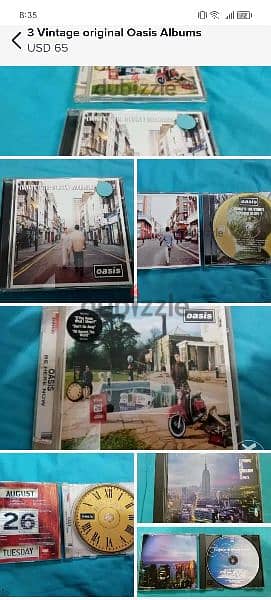 Oasis albums 1