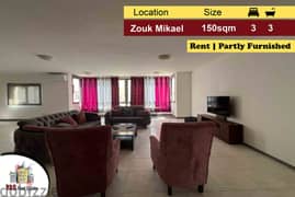 Zouk Mikael 150m2 | Rent | Semi Furnished | Prime Location | EH |