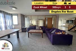 Zouk Mikael 300m2 | Terrace | Duplex for Rent | Calm Street |Modern|EH