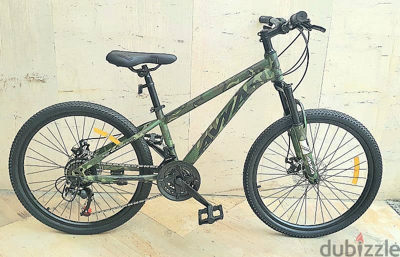 Alloy bike 24" vitess 3x7 speed disc brakes 0