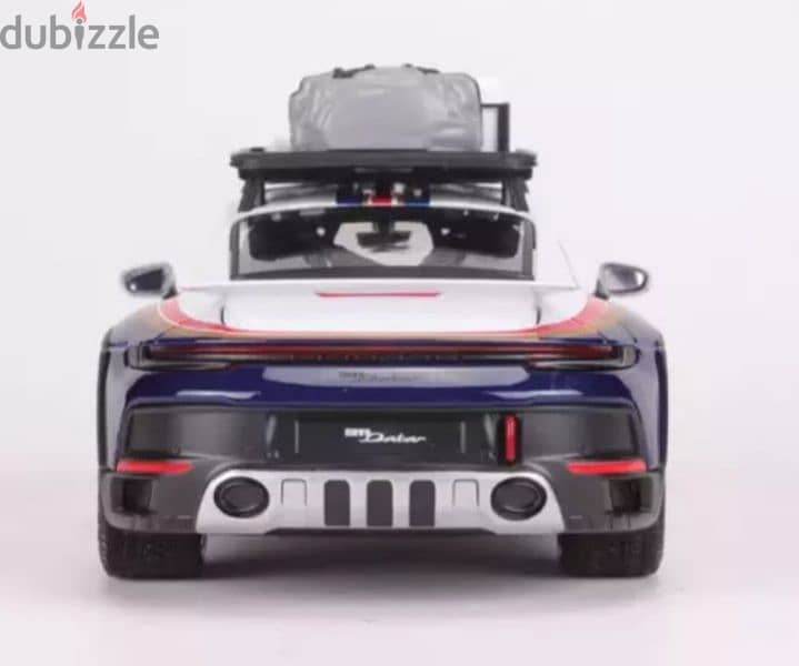 Porsche 911(992) Dakar diecast car model 1:24. 6