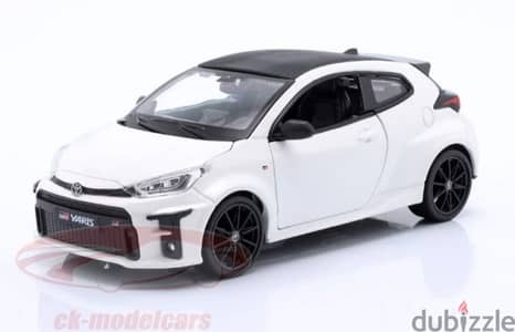 Toyota GR Yaris 2021 diecast car model 1:24.