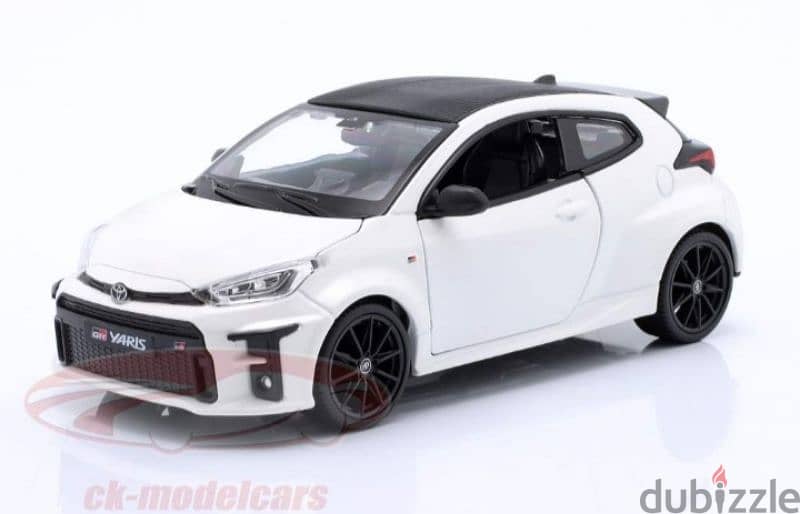 Toyota GR Yaris 2021 diecast car model 1:24. 0