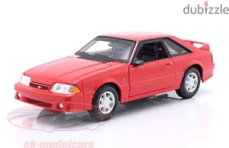 Ford Mustang SVT Cobra '93 diecast car model 1:24