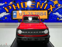 1/18 diecast Ford Bronco Wildtrak Boxed New