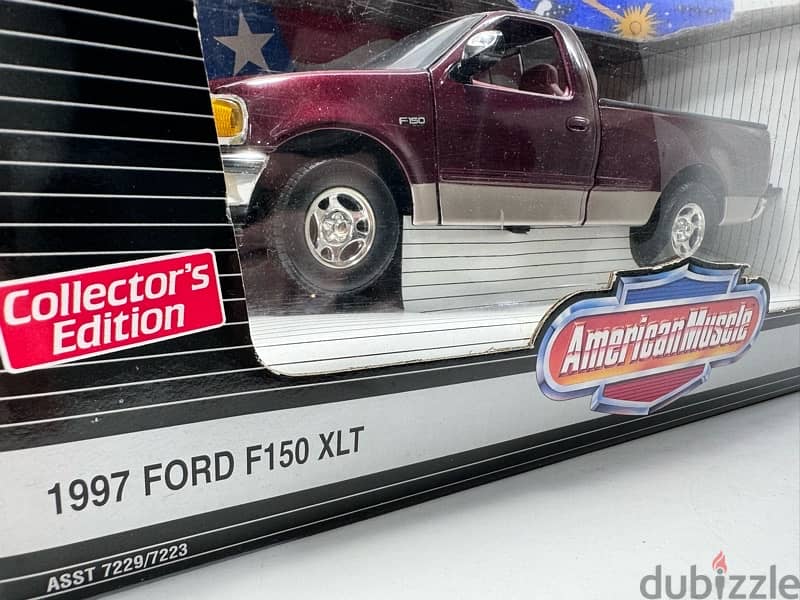 1/18 diecast Ford F150 XLT 1997 Full opening  ERTL MINT BOXED 8