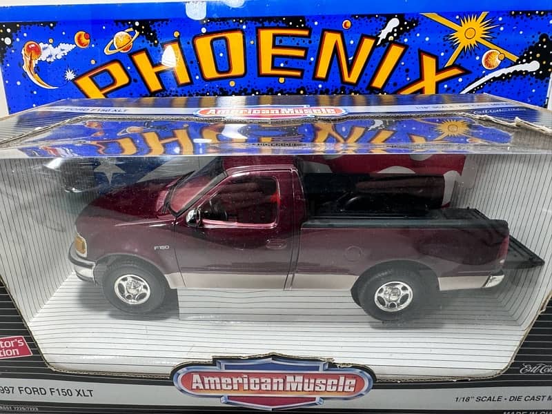 1/18 diecast Ford F150 XLT 1997 Full opening  ERTL MINT BOXED 9