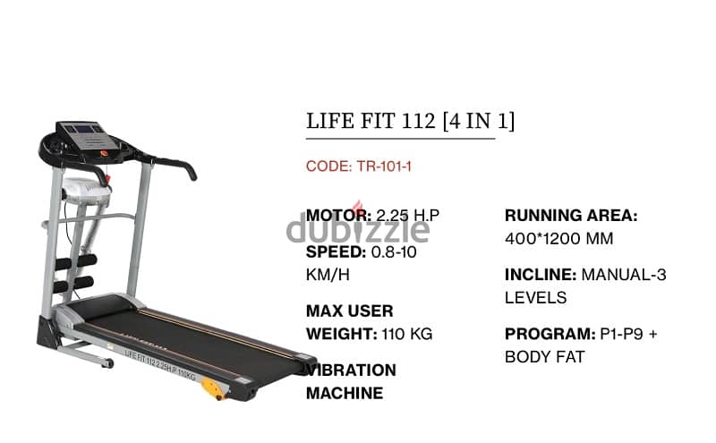 LIFE FIT 112 [4 IN 1] 0