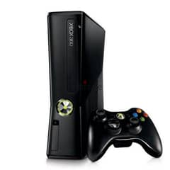 Xbox 360 (with many dvds and kinect view)