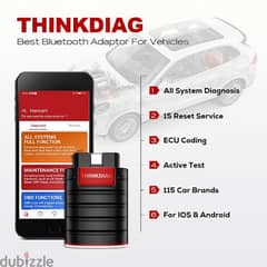 thinkdiag new version,full system scan+15 special functions,ecu coding