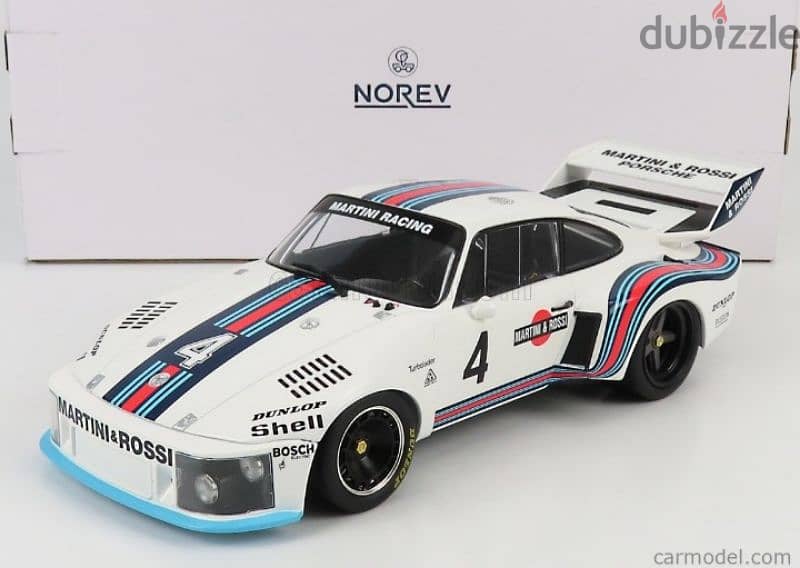 Porsche 935 Martini Racing 1976 diecast car model 1;18 0