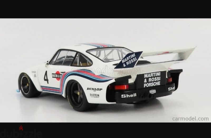 Porsche 935 Martini Racing 1976 diecast car model 1;18 2