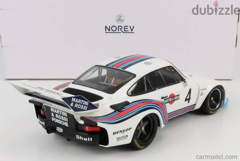 Porsche 935 Martini Racing 1976 diecast car model 1;18 3