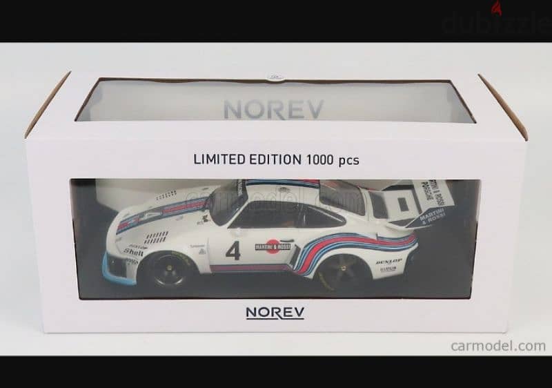 Porsche 935 Martini Racing 1976 diecast car model 1;18 5