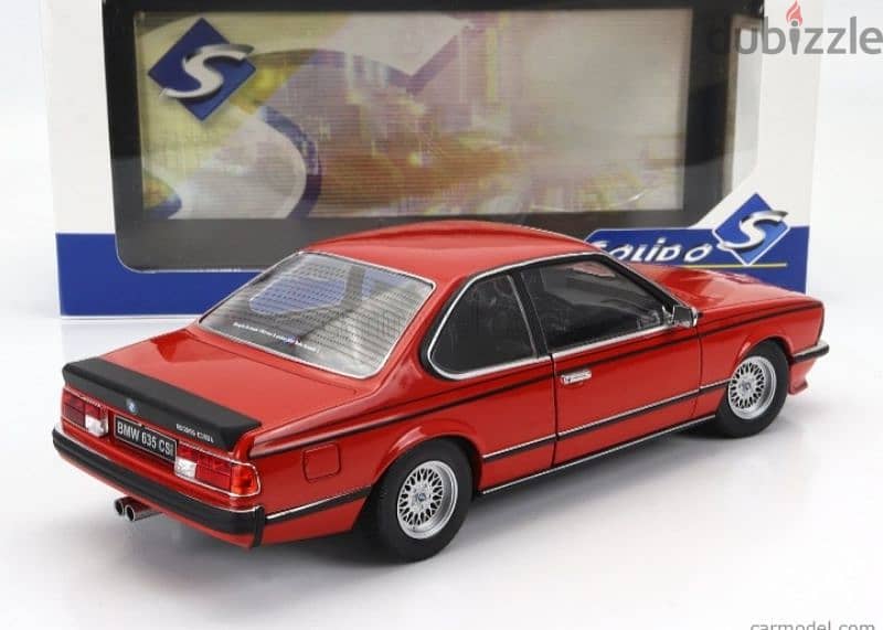 BMW 635 CSI (E24) diecast car model 1;18. 4