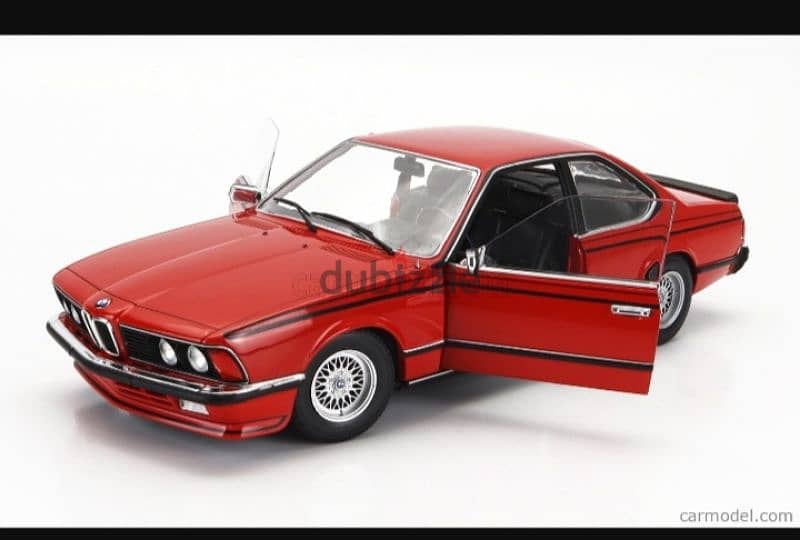 BMW 635 CSI (E24) diecast car model 1;18. 5