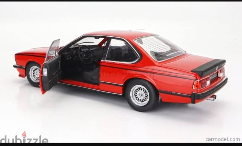 BMW 635 CSI (E24) diecast car model 1;18. 6