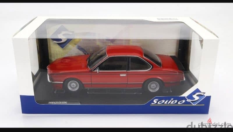 BMW 635 CSI (E24) diecast car model 1;18. 7