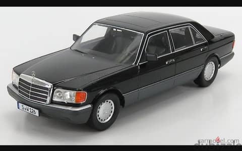 Mercedes 560 SEL W126 diecast car model 1;18.