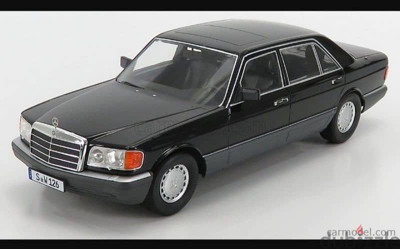 Mercedes 560 SEL W126 diecast car model 1;18. 0