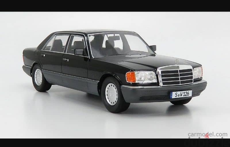 Mercedes 560 SEL W126 diecast car model 1;18. 3